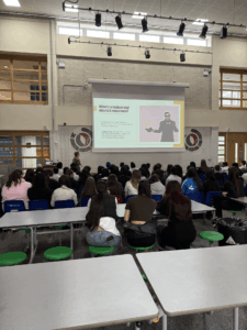 Students in a classroom