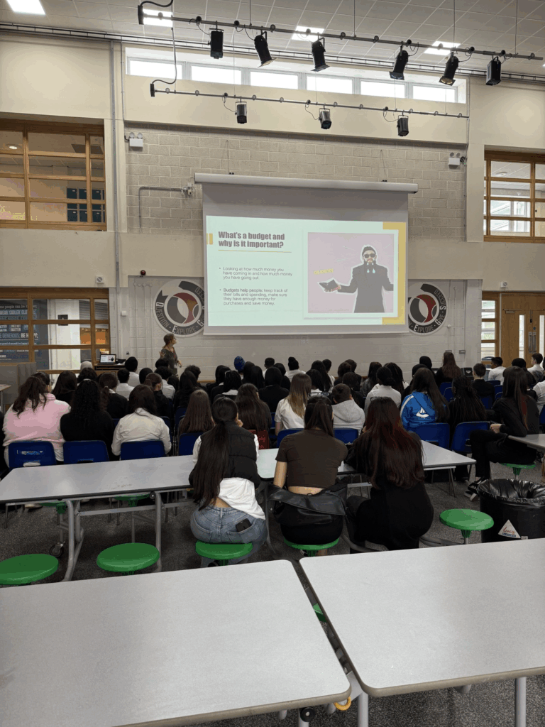 Students in a classroom