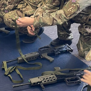 CODA CCF took part in their initial weapons training