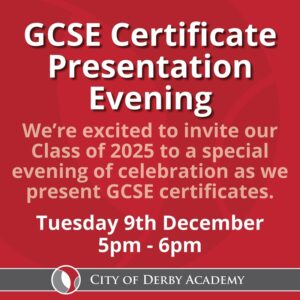 GCSE Certificate Presentation Evening
