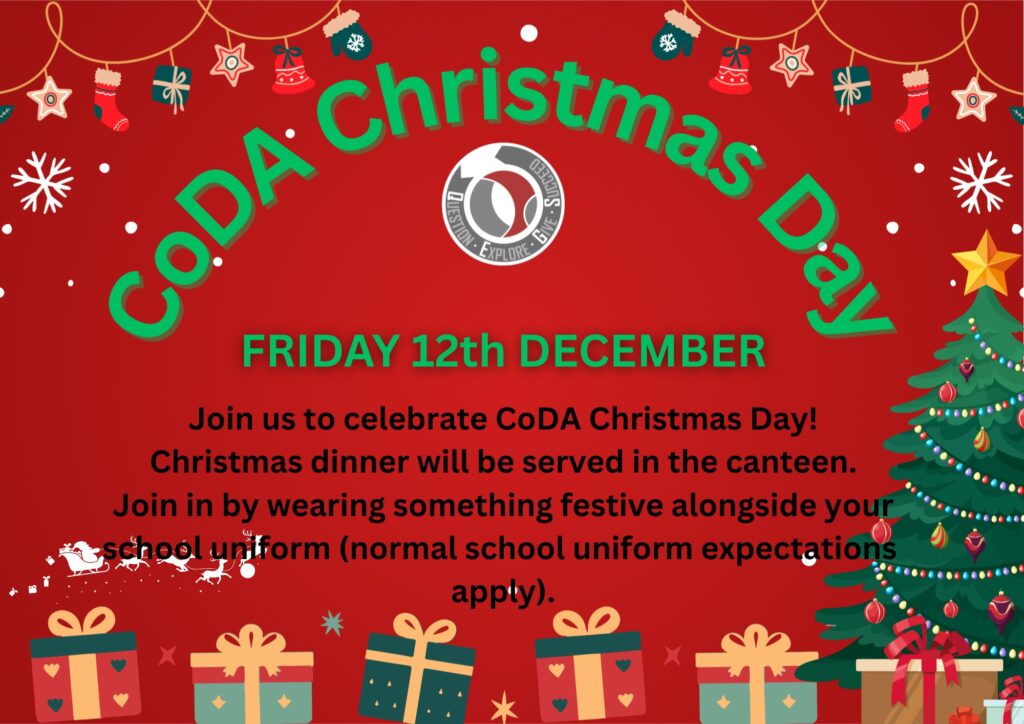 CoDA Christmas Day – 12/12/25