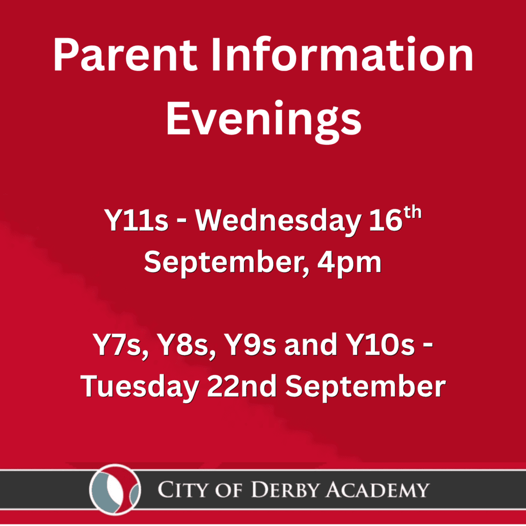 Join us for our Parent Information Evenings!